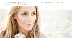 Desktop Screenshot of drjenniferchrisman.com